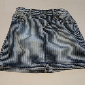 Gymboree size 4 little girl's denim skirt